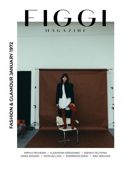 FIGGI MAGAZINE - FASHION & GLAMOUR JANUARY (Vol 1972), page 1