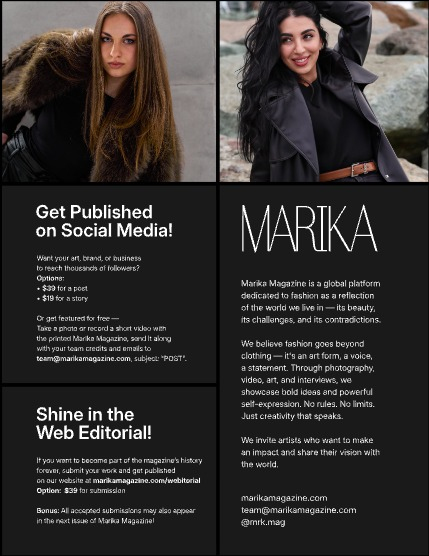 MARIKA MAGAZINE PORTRAIT (ISSUE 6298 - MAY), page 2