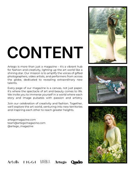 ARTEGO MAGAZINE - PORTRAIT JULY ISSUE 1436, page 2
