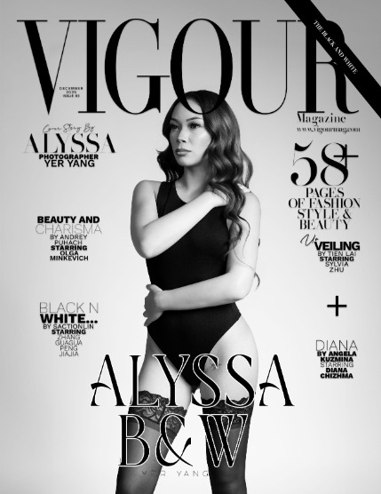 VIGOUR MAGAZINE The Black And White | December 2025 | Issue 03, page 1