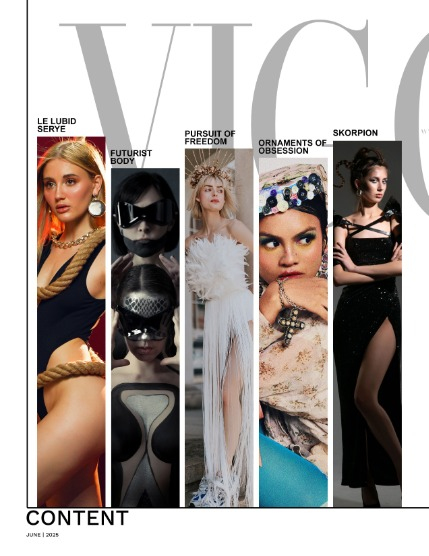VIGOUR MAGAZINE Fashion & Beauty | June 2025 | Issue 04, page 2