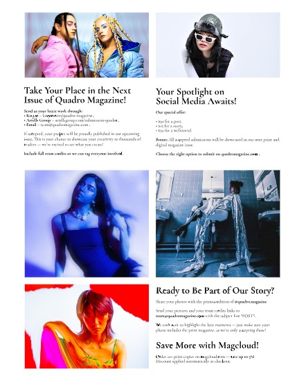 QUADRO MAGAZINE - EMOTIONS. ART. FASHION AUGUST (Vol 1210), page 3