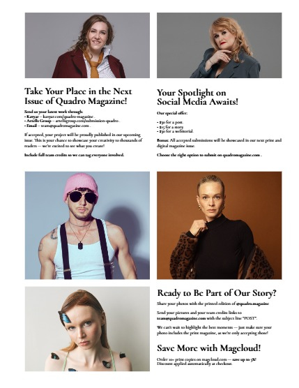 QUADRO MAGAZINE - PORTRAIT MARCH (Vol 1523), page 3