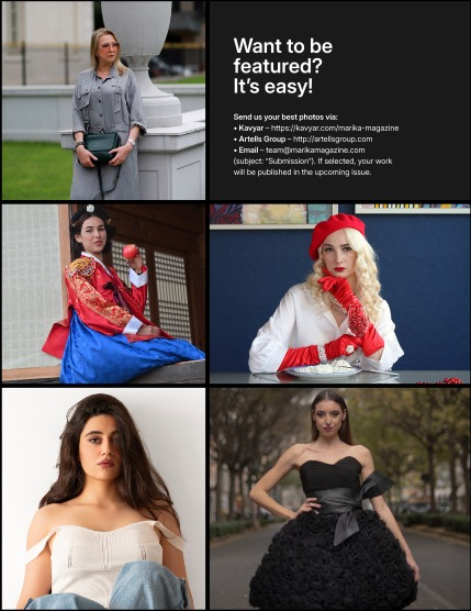 MARIKA MAGAZINE FASHION & GLAMOUR (ISSUE 6127 - January), page 3