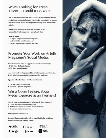 ARTELLS MAGAZINE - PORTRAIT JULY (Vol 4191), page 3