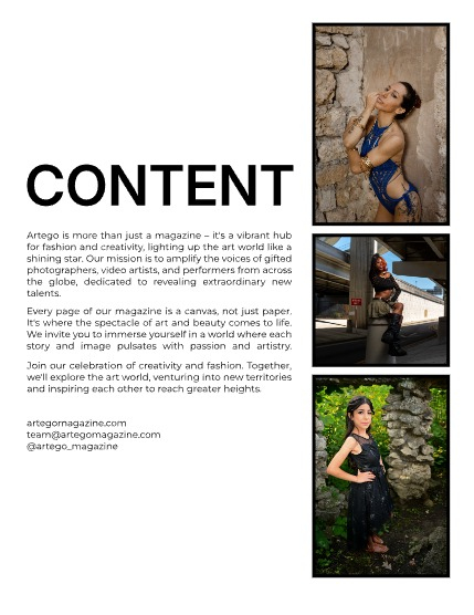 ARTEGO MAGAZINE -  PORTRAIT DECEMBER ISSUE 1171, page 2