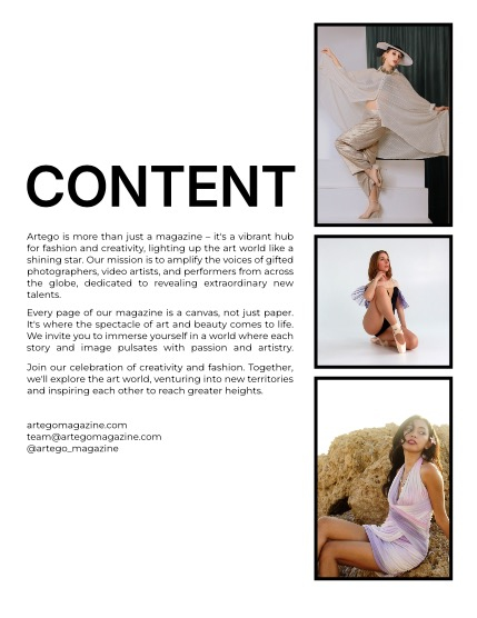 ARTEGO MAGAZINE - PORTRAIT AUGUST ISSUE 1019, page 2