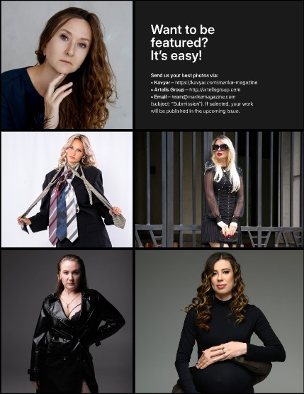 MARIKA MAGAZINE PORTRAIT (ISSUE 5944 - NOVEMBER), page 3