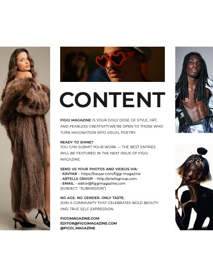 FIGGI MAGAZINE - FASHION & GLAMOUR JANUARY (Vol 1950), page 3