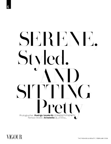 VIGOUR MAGAZINE Fashion & Beauty | February 2026 | Issue 05, page 4