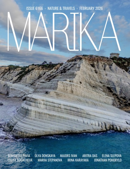 MARIKA MAGAZINE NATURE & TRAVELS (ISSUE 6166 - FEBRUARY), page 1