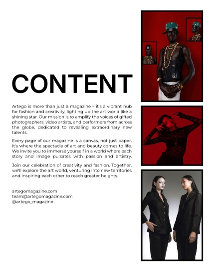 ARTEGO MAGAZINE - FASHION & GLAMOUR JUNE ISSUE 1394, page 2