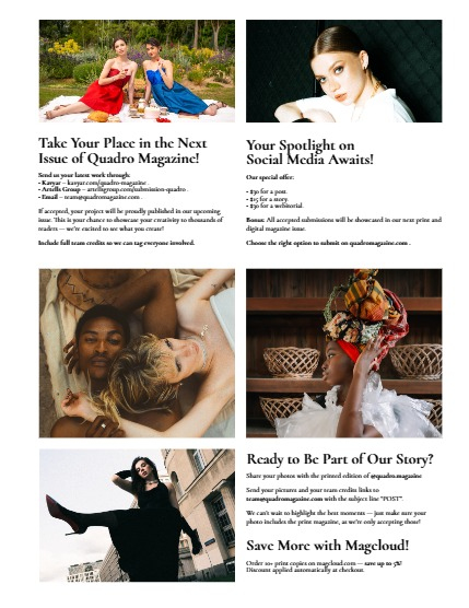 QUADRO MAGAZINE - EMOTIONS. ART. FASHION AUGUST (Vol 1211), page 3