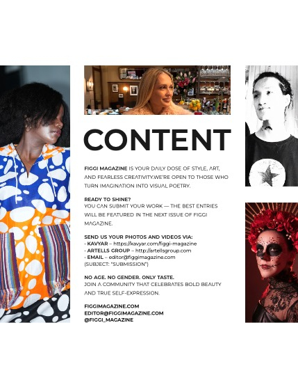 FIGGI MAGAZINE - FASHION & GLAMOUR JANUARY (Vol 1974), page 3