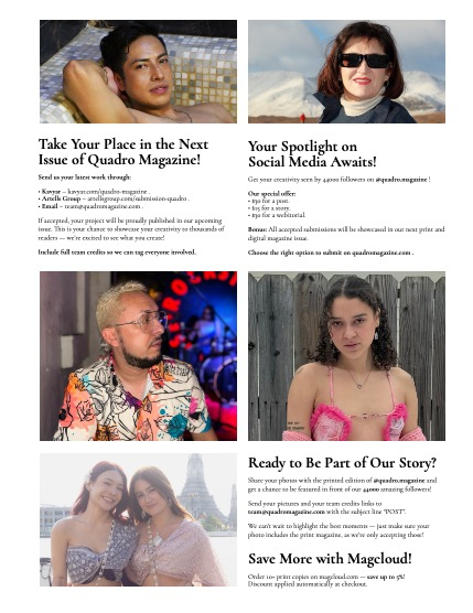 QUADRO MAGAZINE - PORTRAIT MARCH(Vol 1527), page 3