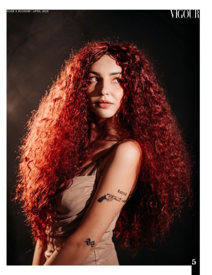 VIGOUR MAGAZINE Nude & Boudoir | April 2026 | Issue 01, page 5