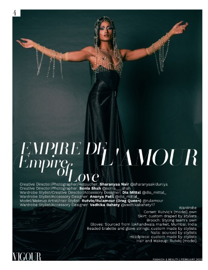VIGOUR MAGAZINE Fashion & Beauty | February 2025 | Issue 20, page 4