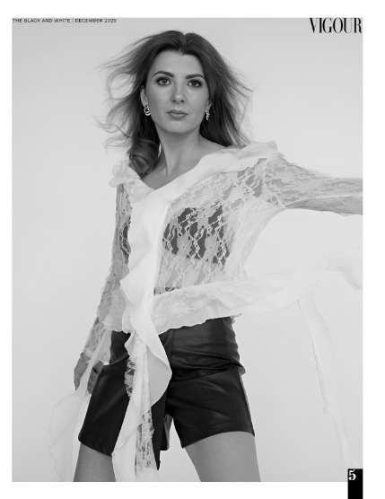 VIGOUR MAGAZINE The Black And White | December 2025 | Issue 03, page 5