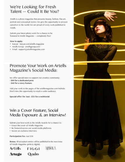 ARTELLS MAGAZINE - PORTRAIT MARCH (Vol 3940), page 3