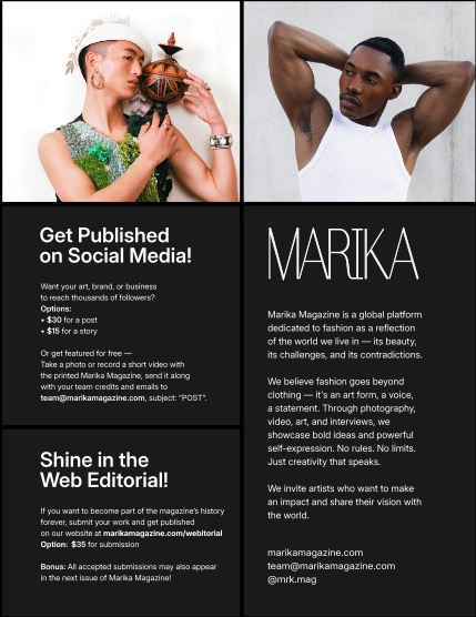 MARIKA MAGAZINE MEN (ISSUE 6239 - April), page 2