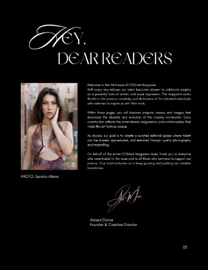 Cos.net Magazine - issue n.3, page 5