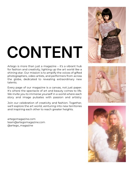ARTEGO MAGAZINE - FASHION & GLAMOUR MARCH ISSUE 731, page 2