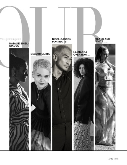 VIGOUR MAGAZINE Black And White | April 2025 | Issue 04, page 3