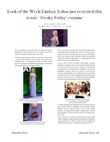 Kelambi Magazine Fashion & Potrait Summer Issue August 6th 2025, page 8