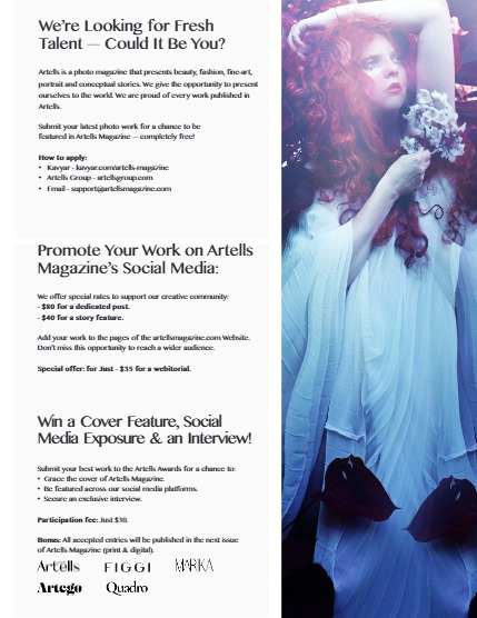 ARTELLS MAGAZINE - FINEART & VISUAL ART APRIL (Vol 3965), page 3