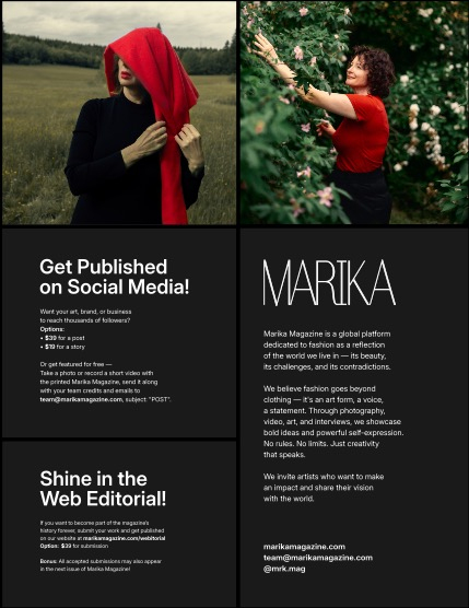 MARIKA MAGAZINE PORTRAIT (ISSUE 6324 - JUNE), page 2