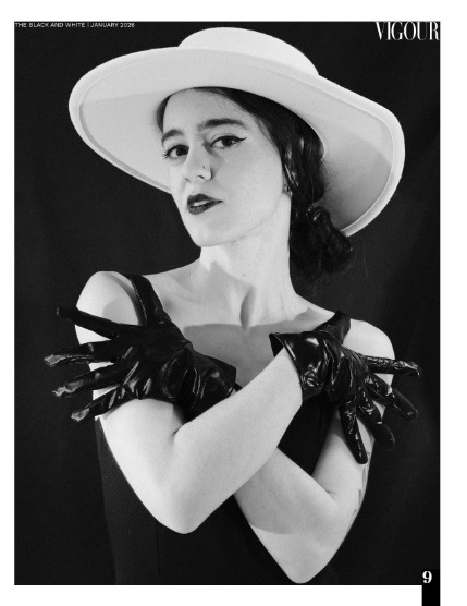 VIGOUR MAGAZINE The Black And White | January 2026 | Issue 01, page 9