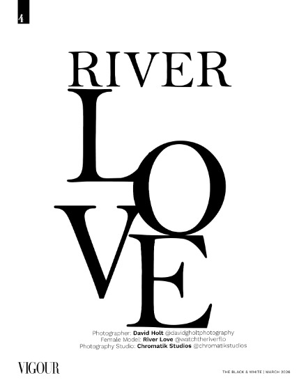 VIGOUR MAGAZINE The Black And White | March 2026 | Issue 03, page 4