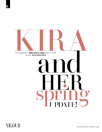 VIGOUR MAGAZINE Fashion & Beauty | March 2026  | Issue 08, page 8