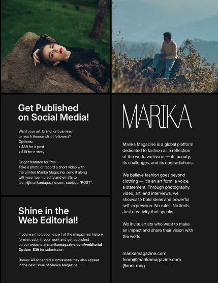 MARIKA MAGAZINE PORTRAIT (ISSUE 6272 - APRIL), page 2