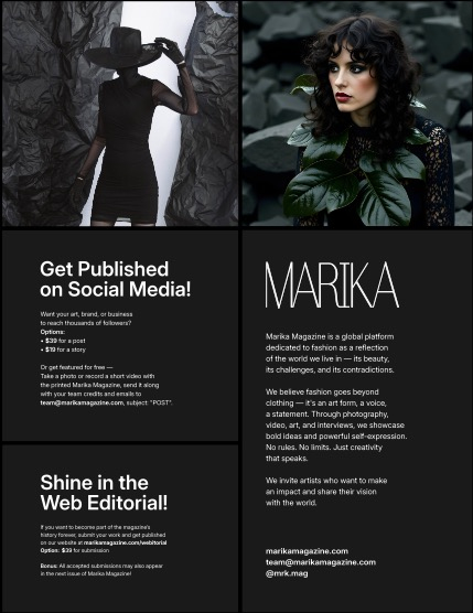 MARIKA MAGAZINE FINE-ART & AI (ISSUE 6310 - JUNE), page 2