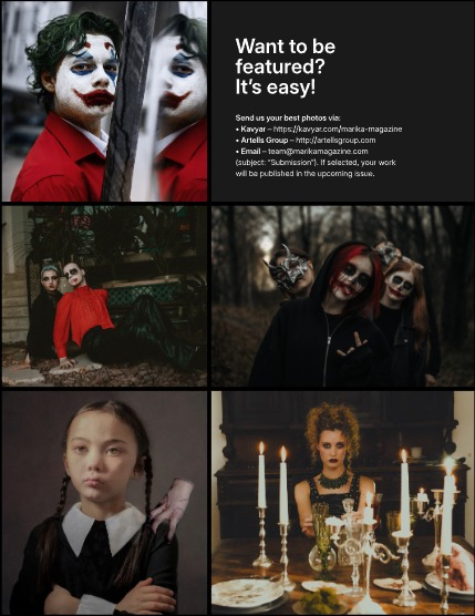 MARIKA MAGAZINE HALLOWEEN (ISSUE 6068 - DECEMBER), page 3