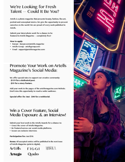 ARTELLS MAGAZINE - PORTRAIT JUNE (Vol 4135), page 3