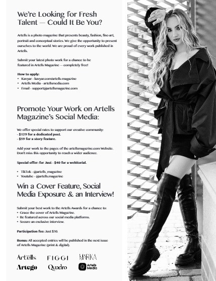 ARTELLS MAGAZINE - PORTRAIT JULY (Vol 4184), page 3