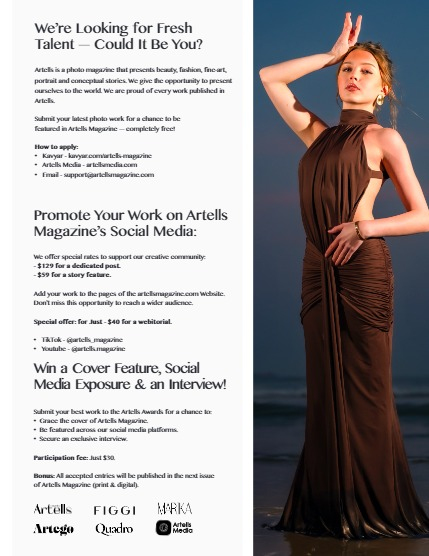 ARTELLS MAGAZINE - PORTRAIT JULY (Vol 4185), page 3