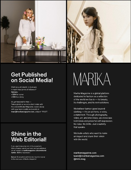 MARIKA MAGAZINE FASHION & GLAMOUR (ISSUE 6313 - JUNE), page 2
