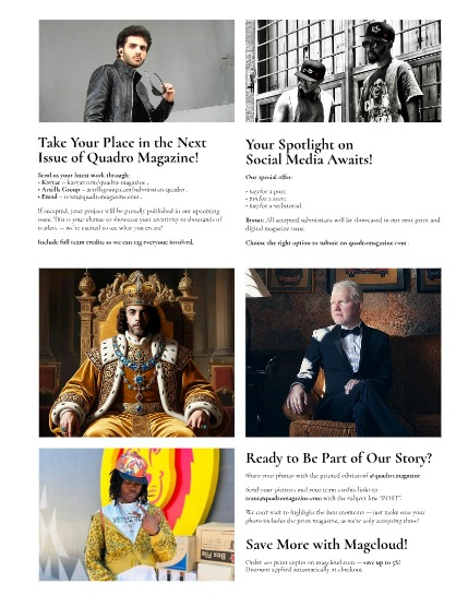 QUADRO MAGAZINE - MEN AUGUST (Vol 1700), page 3