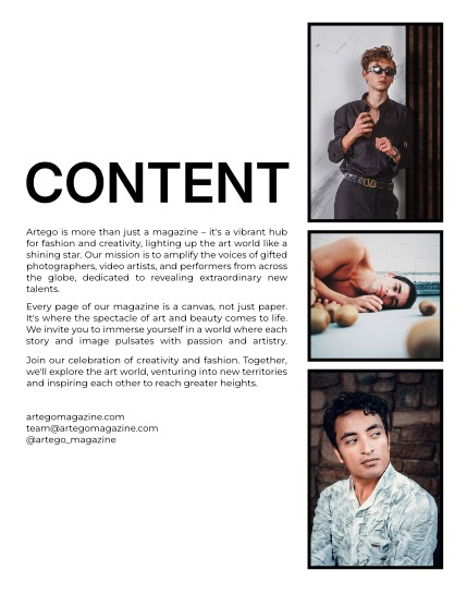 ARTEGO MAGAZINE - MEN MAY ISSUE 835, page 2