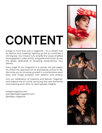 ARTEGO MAGAZINE - FASHION & GLAMOUR SEPTEMBER ISSUE 1050, page 2