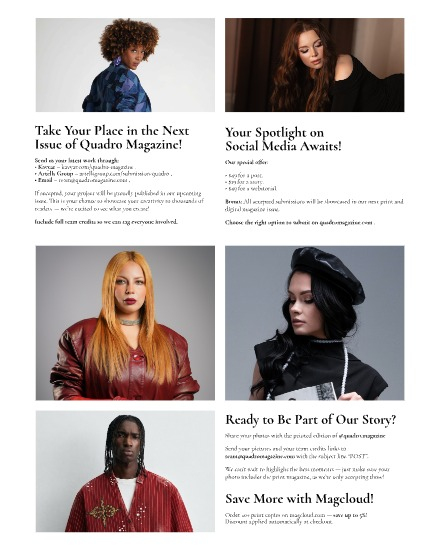 QUADRO MAGAZINE - FASHION & GLAMOUR JUNE (Vol 1644), page 3