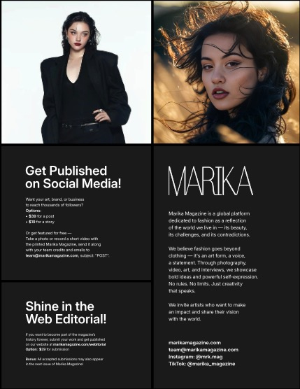 MARIKA MAGAZINE PORTRAIT (ISSUE 6357 - July), page 2