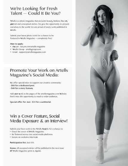 ARTELLS MAGAZINE - PORTRAIT AUGUST (Vol 3505), page 3