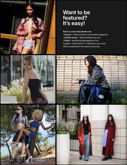 MARIKA MAGAZINE FASHION & GLAMOUR (ISSUE 5908 - SEPTEMBER), page 3