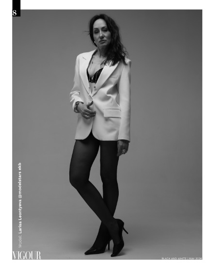 VIGOUR MAGAZINE The Black And White | May 2026 | Issue 01, page 8
