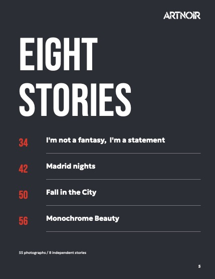 ARTNOIR Issue 26, October 2026, page 5