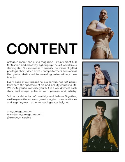 ARTEGO MAGAZINE - MEN SEPTEMBER ISSUE 1045, page 2